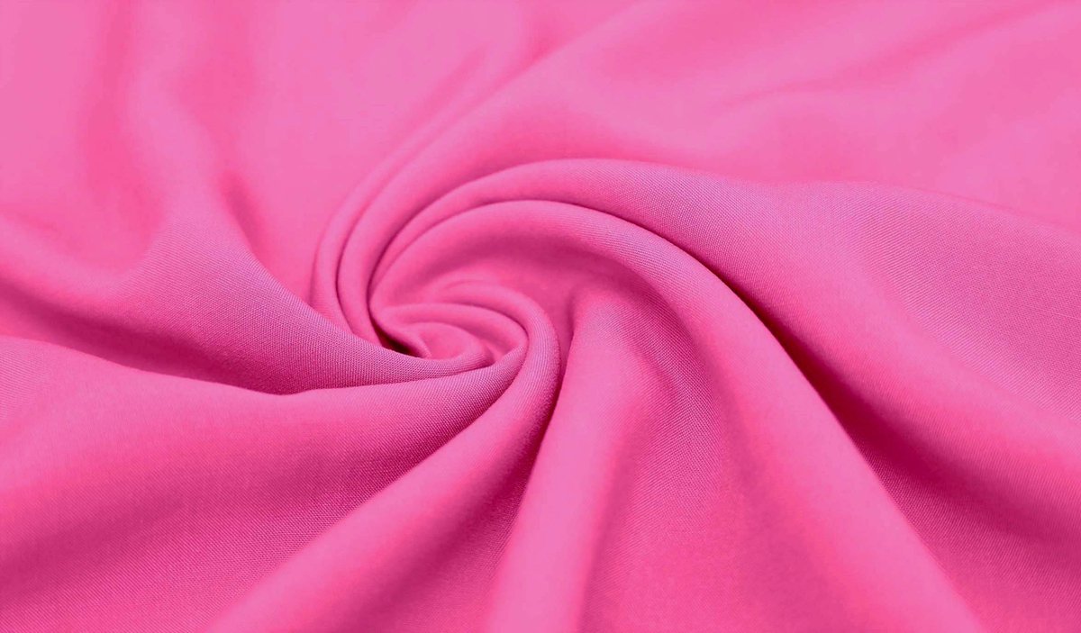 Viscose Stof Geweven Effen - Fuchsia 17 - 1 Meter