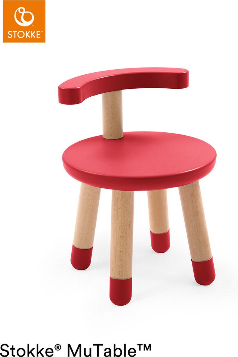 Stokke® MUtable™ stoel Cherry