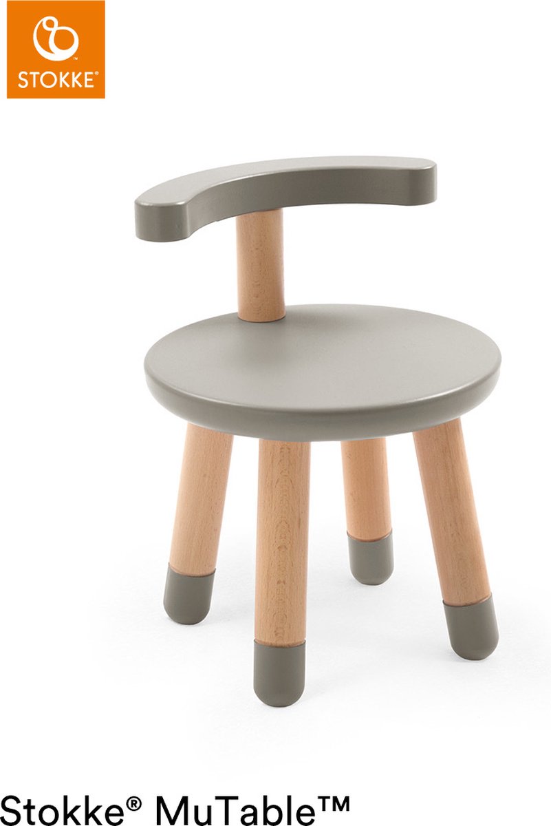 Stokke® MUtable™ stoel Dove Grey