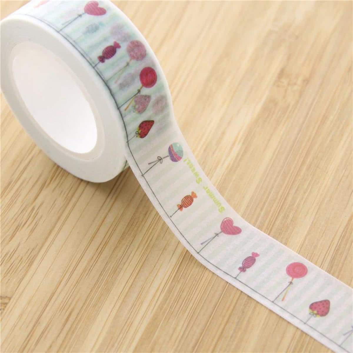 Washi Tape Slinger met Snoepjes