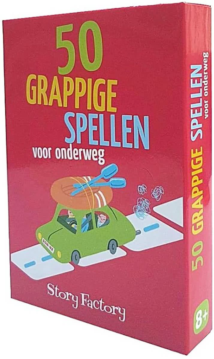 50 grappige spellen voor onderweg