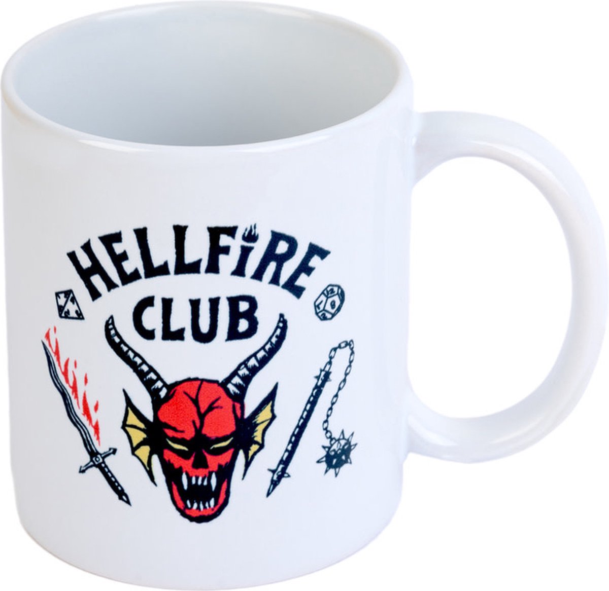 Stranger Things: Hellfire Club White - Mug