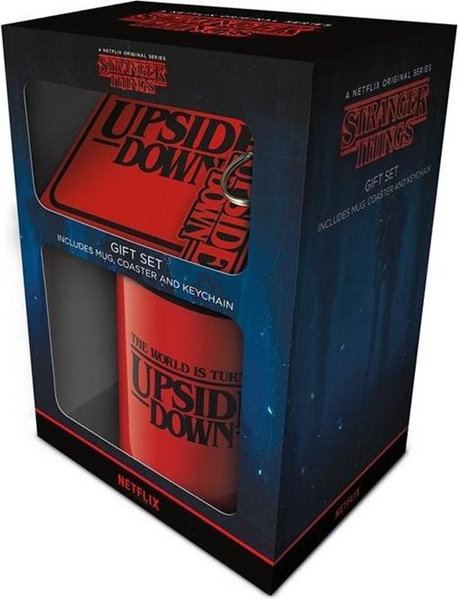 Stranger Things The World Is Turning Upside Down Gift Set