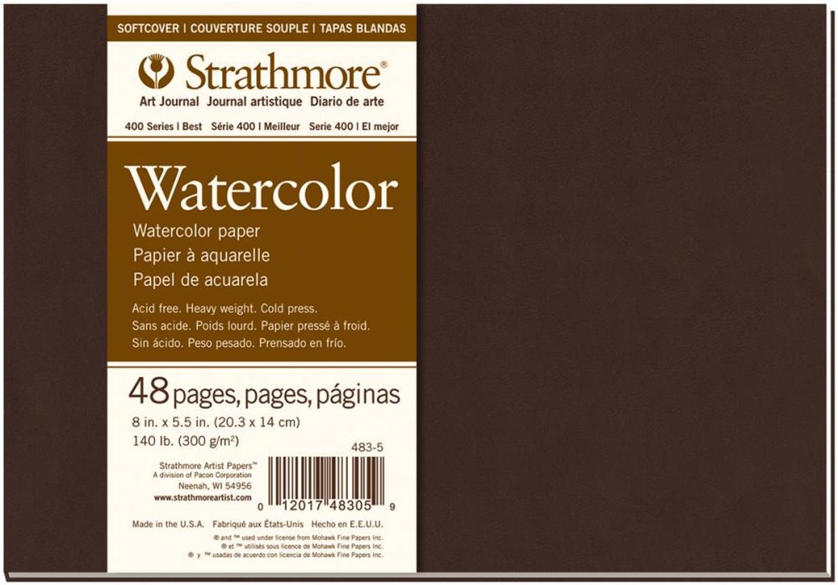   - Watercolor Art Journal - Softcover - 300m/g2 - 48paginas