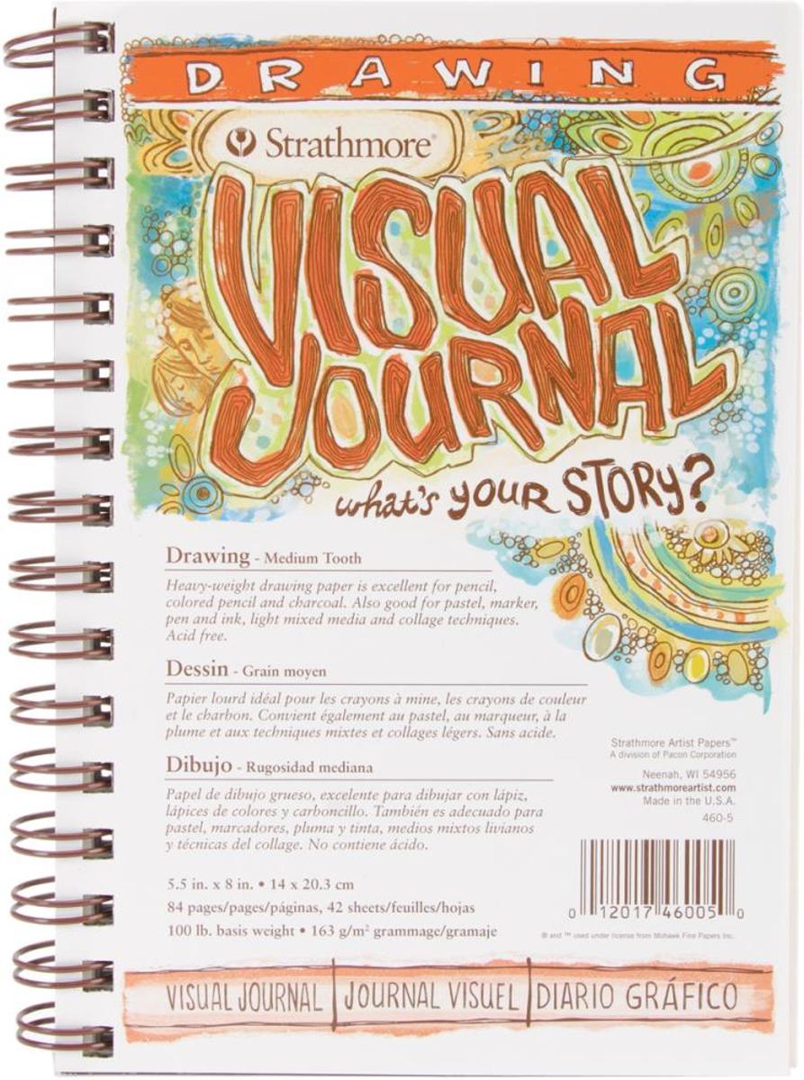 Strathmore Visual Journal Drawing 84 paginas 14 x 20,3 cm