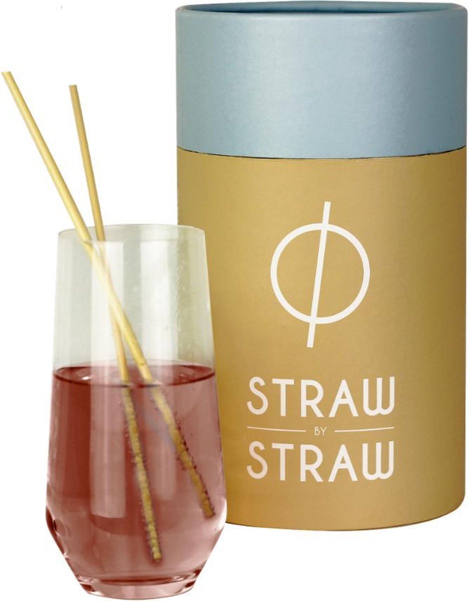 Duurzame cocktail rietjes van STRO - 500 stuks