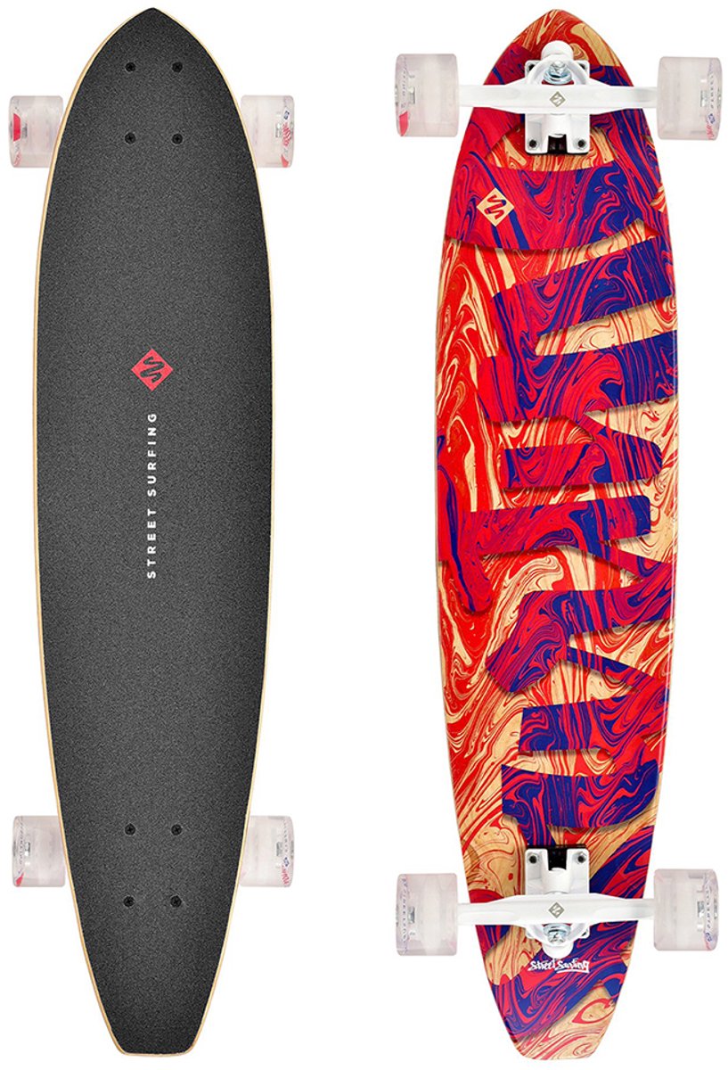 Street Surfing - Cut Kicktail   - Kinderen - 36 inch - Streaming - 91cm