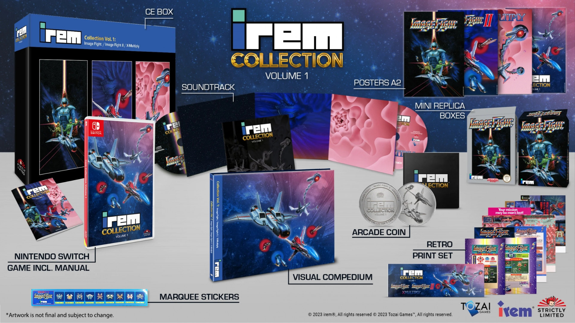 Irem Collection Volume 1 Limited Collector\s Edition