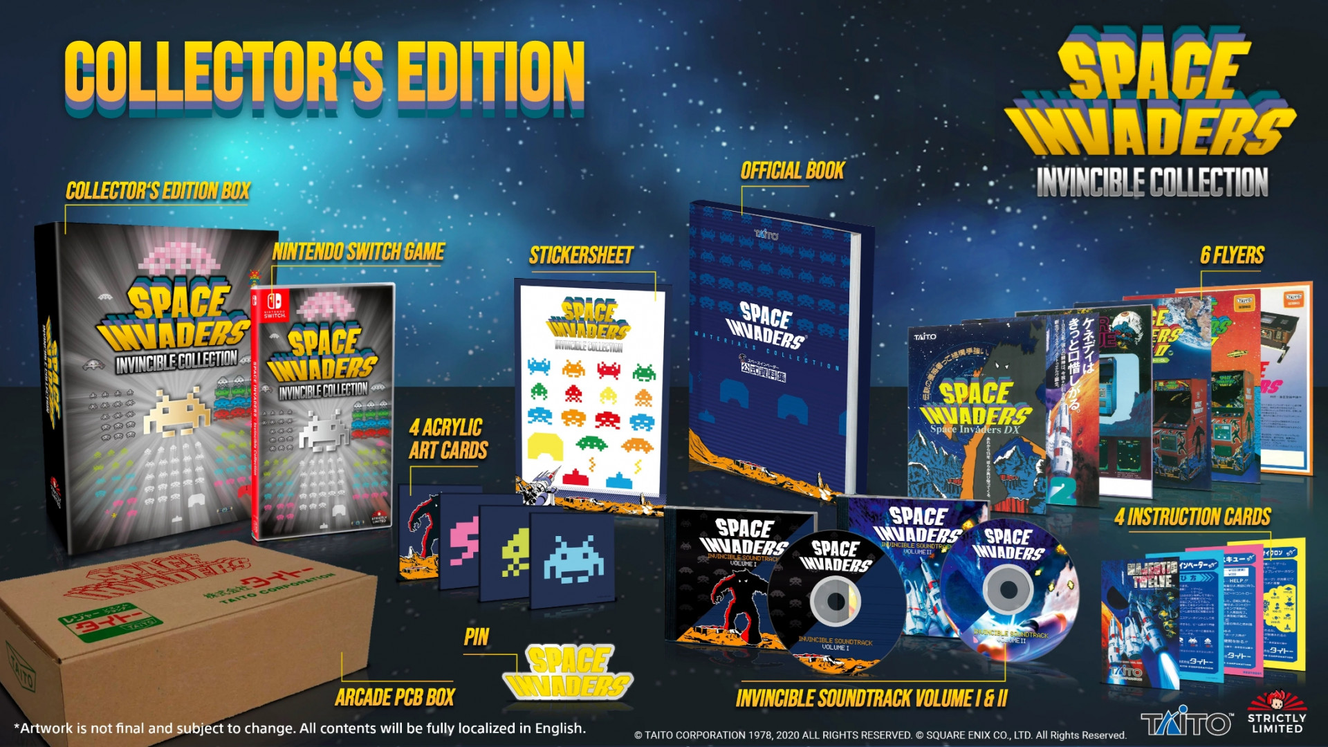 Space Invaders Invincible Collection Collector\s Edition