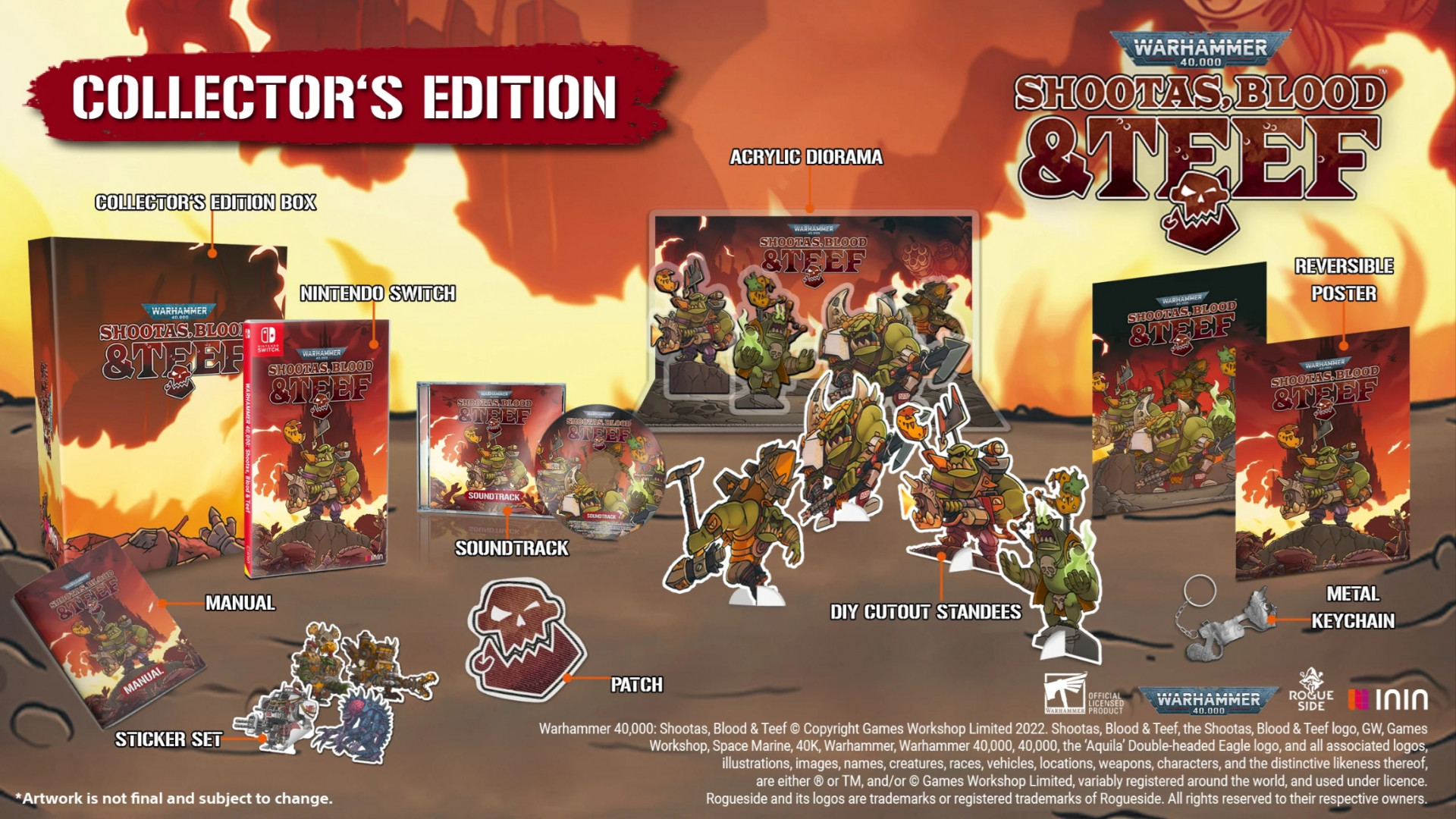 Warhammer 40,000 Shootas, Blood & Teef Collector\s Edition