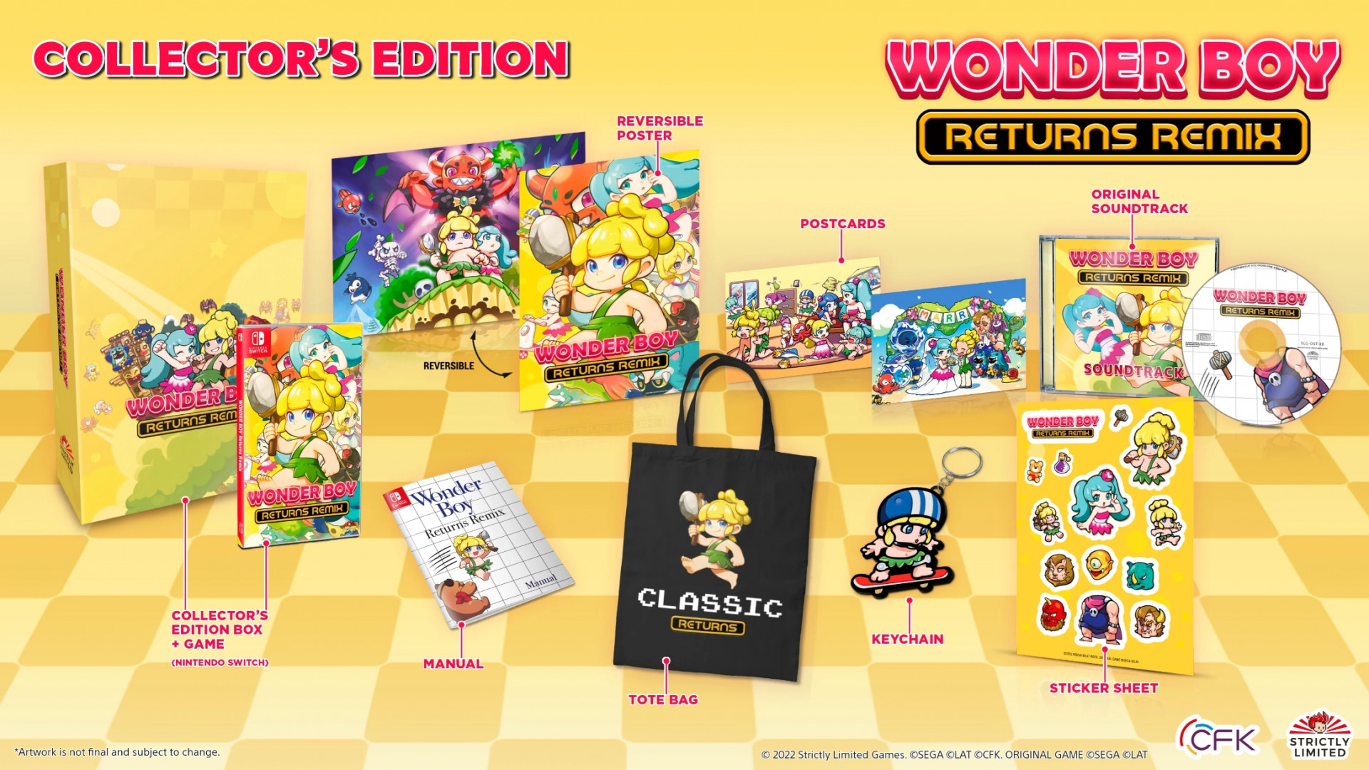 Wonder Boy Returns Remix Collector\s Edition