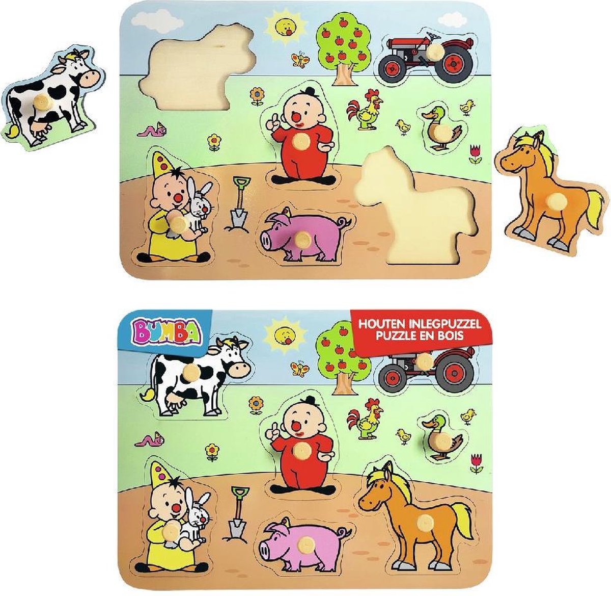 Bumba Houten Puzzel Boerderij