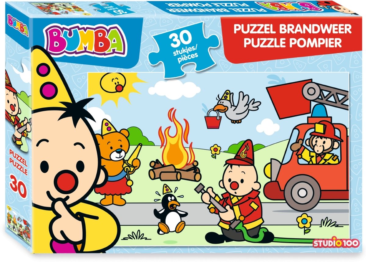 Bumba Puzzel Brandweer 30 stukjes