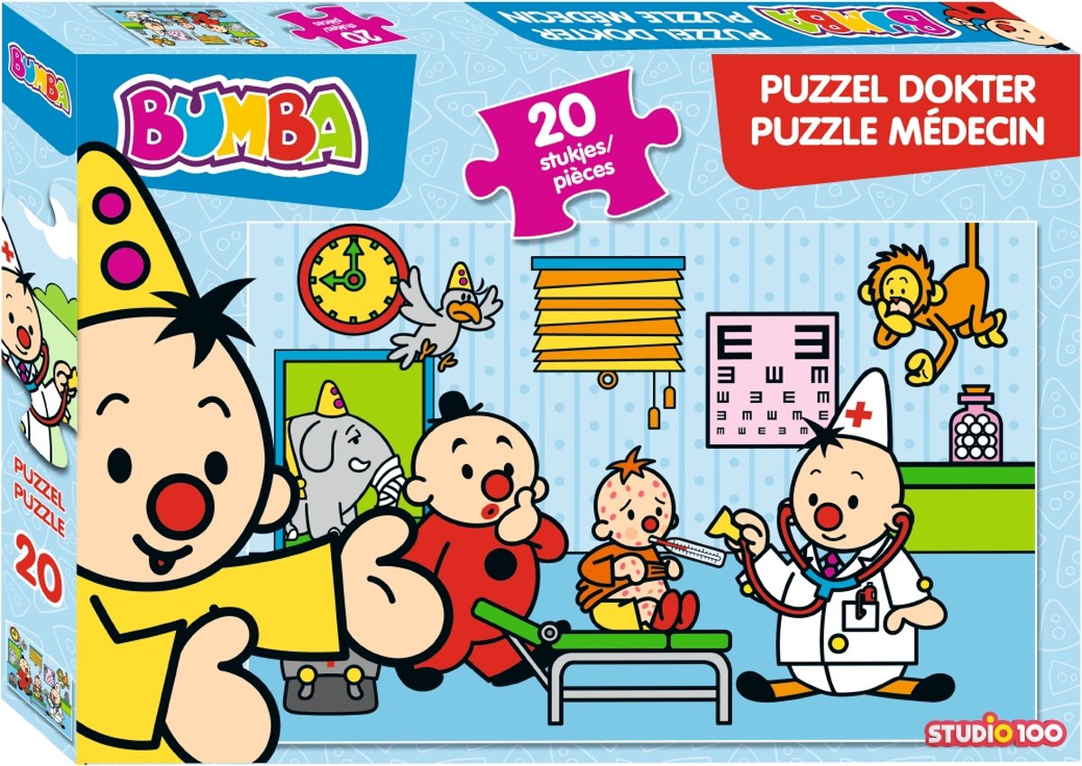 Bumba Puzzel dokter 20 stukjes