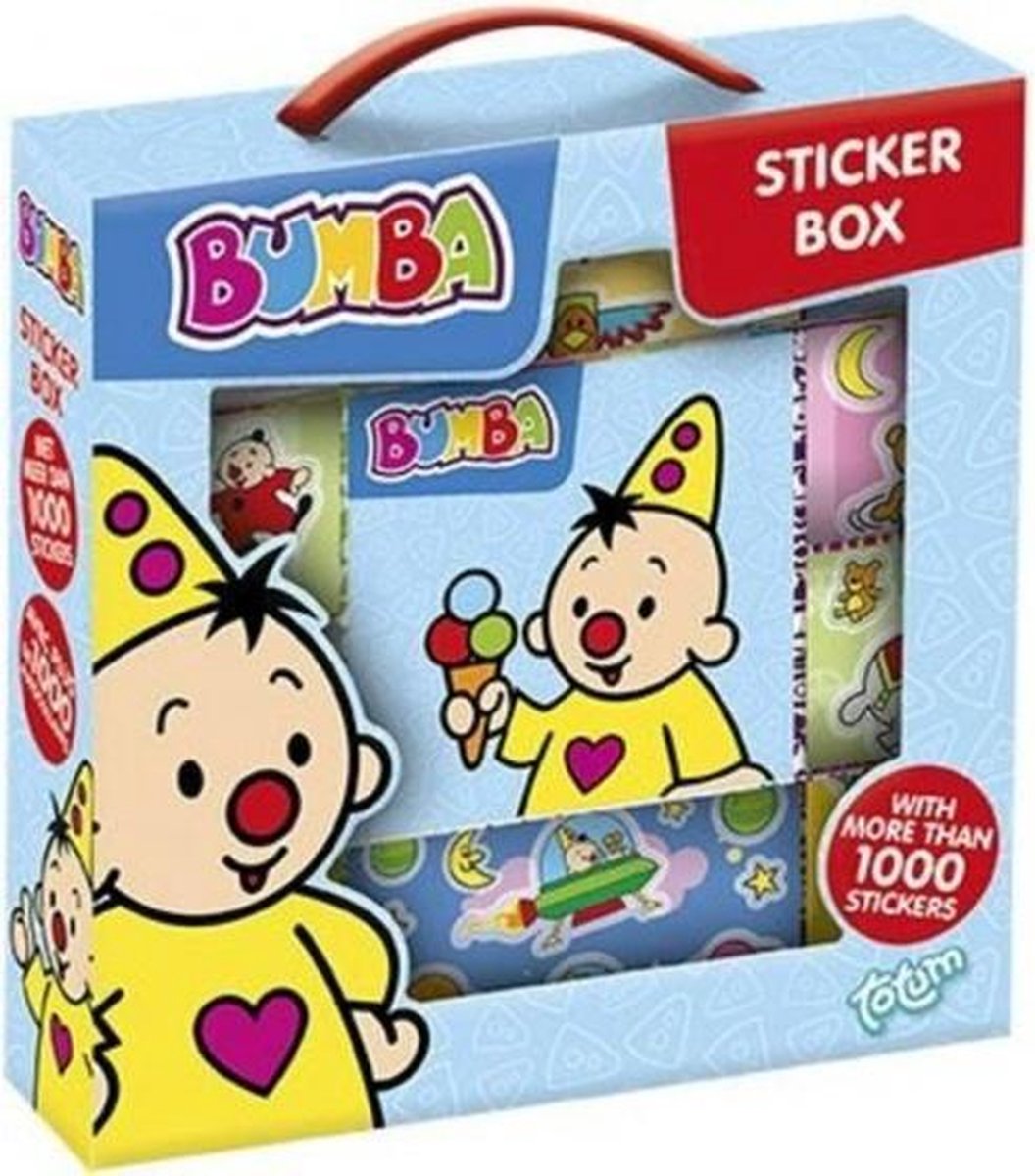 Bumba stickerbox 1000-delig