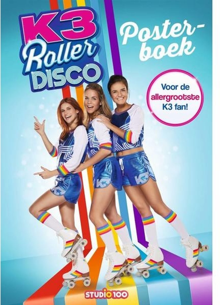 K3 : posterboek - Roller Disco