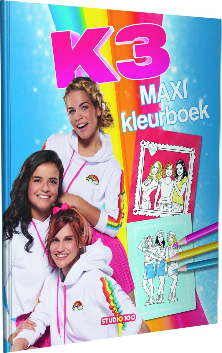   K3 maxi kleurboek