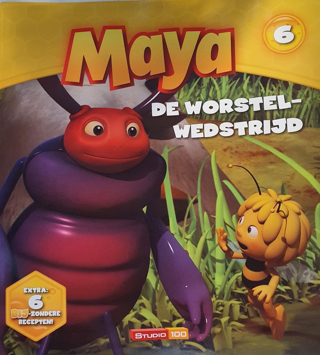 Maya de Bij - Boek - De Worstelwedstrijd - + 6 Bijzondere Recepten