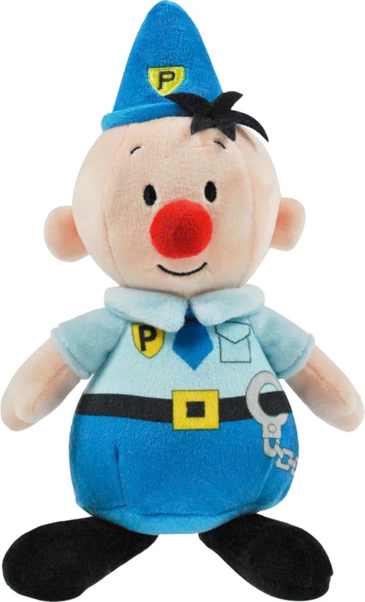 Studio 100 Bumba Politie Pluchen Knuffel 20 Cm Blauw