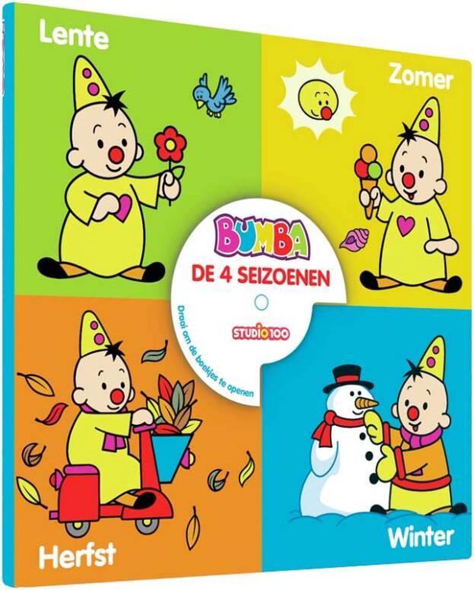   Kartonboek 4 In 1 Bumba: De 4 Seizoenen