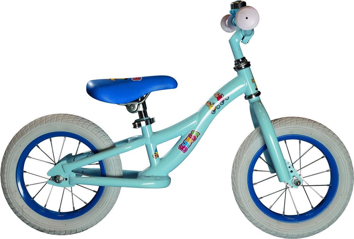 Studio 100 Loopfiets Bumba - Loopfiets - Jongens en meisjes - Lichtblauw - 12 Inch