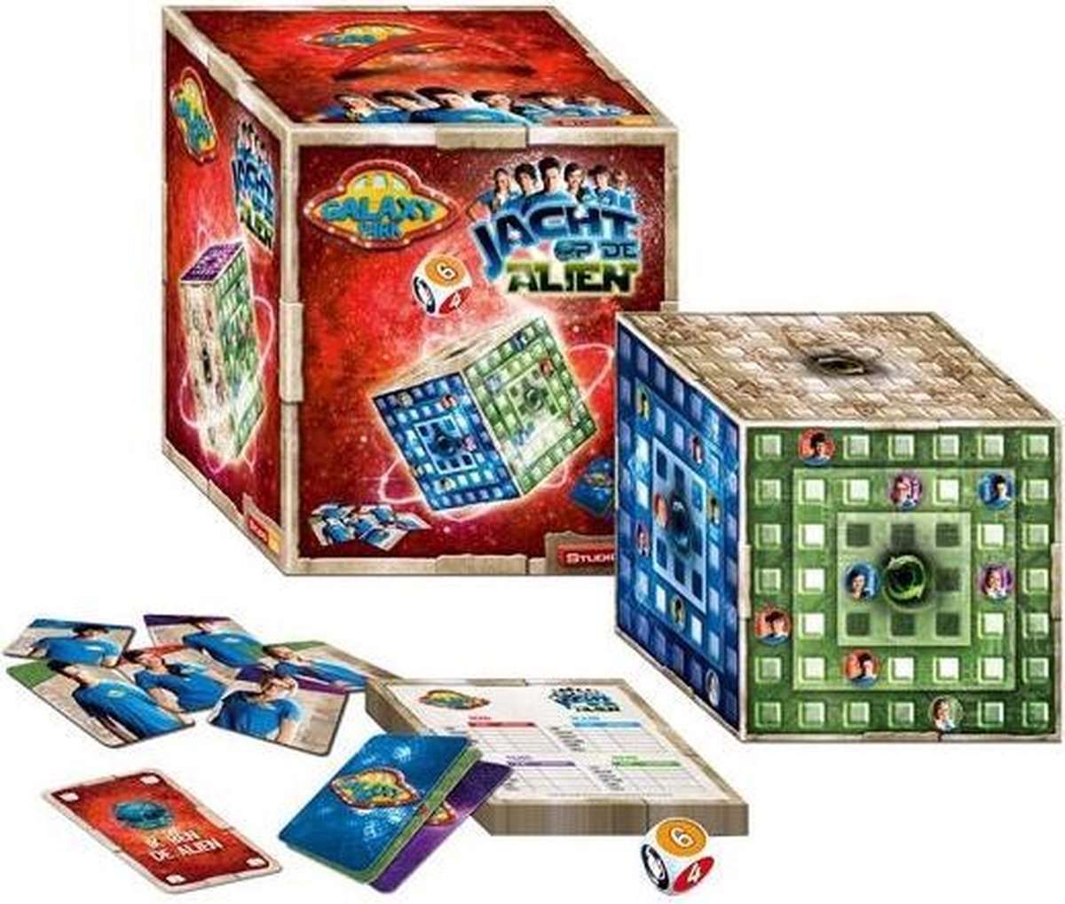 Studio100 Galaxy park-spel jacht alien