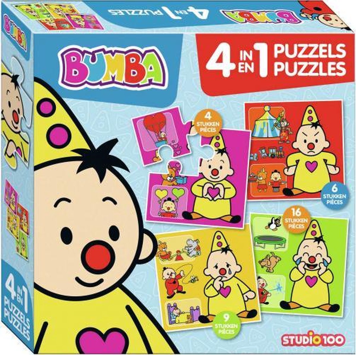 legpuzzel Bumba Gevoelens 4-in-1 junior karton