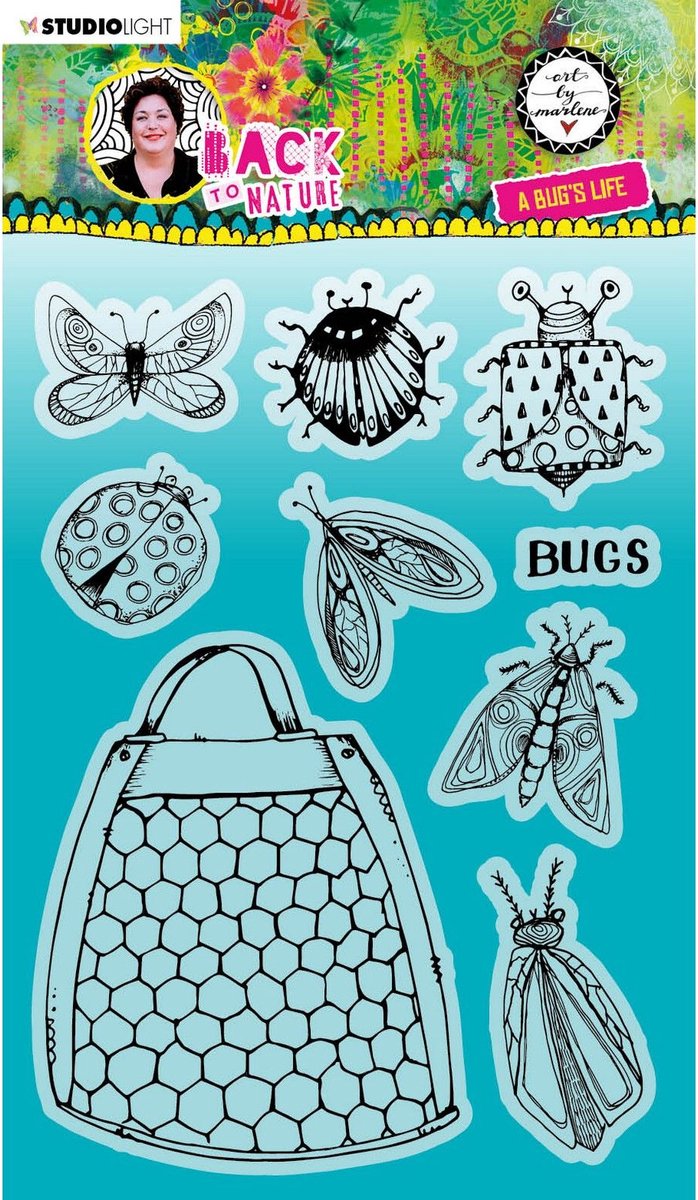 Studio Light Back to Nature Clear Stempel A Bugs Life