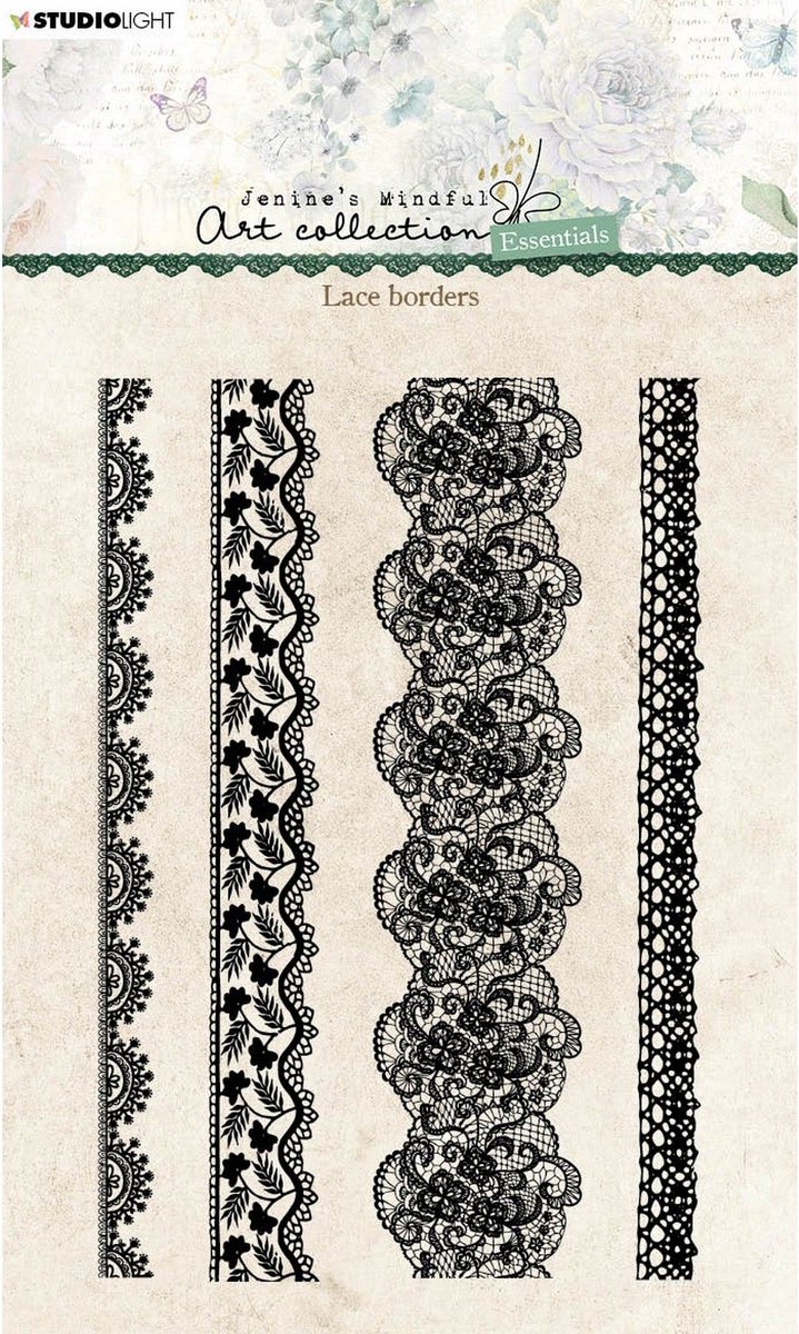 Studio Light Essentials Clear Stempel Lace Borders