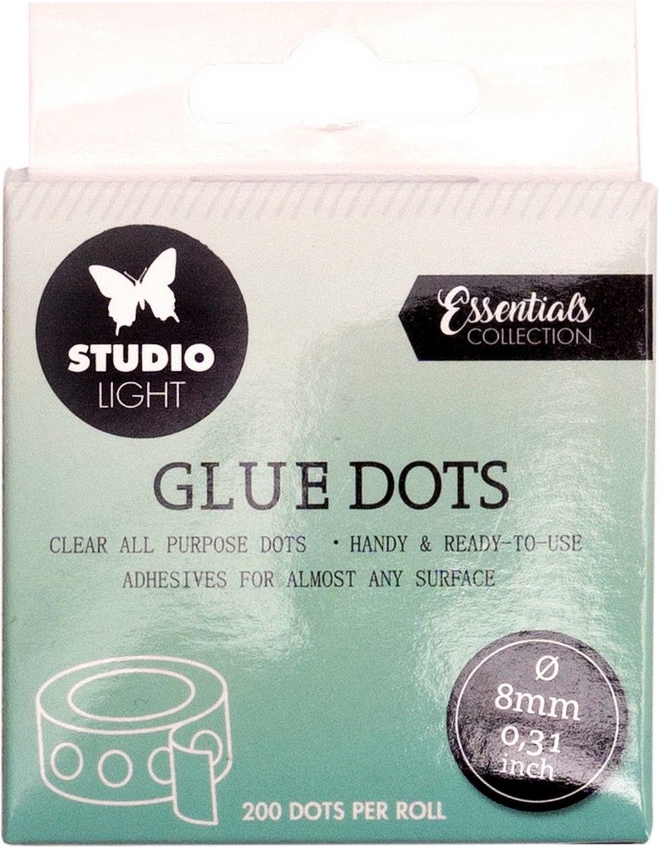 Studio Light Glue dots - Essentials - 8mm