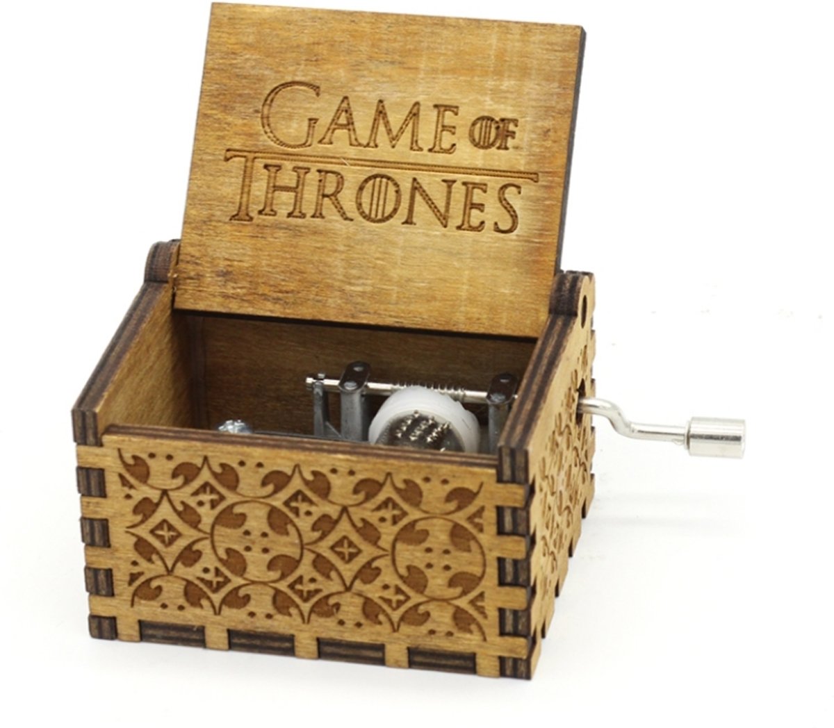 Game Of Thrones Theme Music Muziekdoosje hout GOT serie musicbox