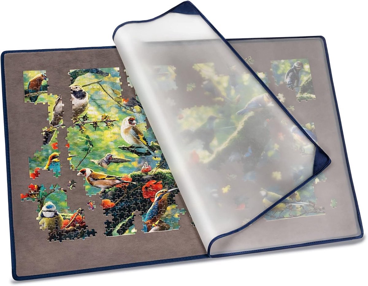  ® Ruimtebesparende Opslagoplossing voor Puzzels tot 1500 Stukjes - Met Stofbescherming