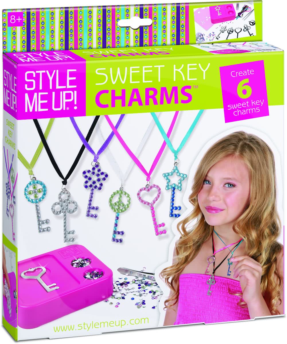 Style Me Up Sweet Key Charms