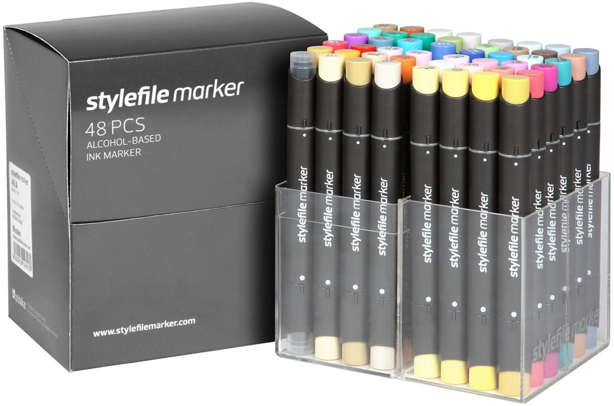 Stylefile Twin Marker 48 Extended Set