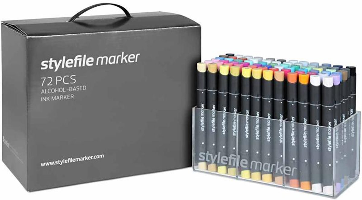 Stylefile Twin Marker 72 Main A Set