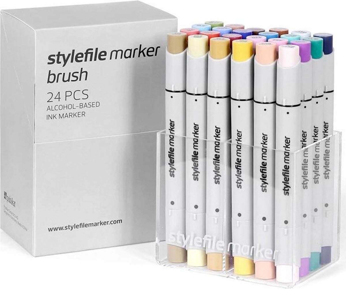 Stylefile Twin Marker Brush 24er Set Main B