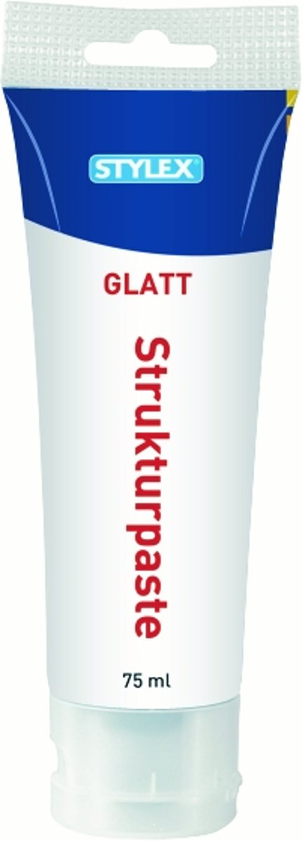 Structuurpasta wit, glad, tube a 75 ml