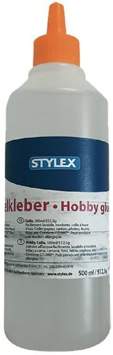 Stylex Hobbylijm Transparant 500 Ml