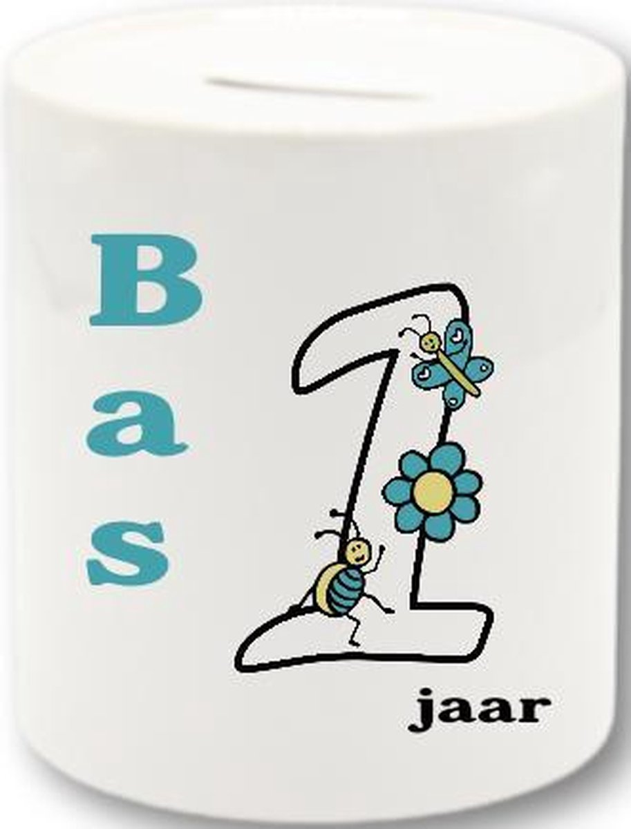 Spaarpot Cijfers  gepersonaliseerd spaarpot, spaarpot verjaardag, kraamcadeau, geboortegeschenk