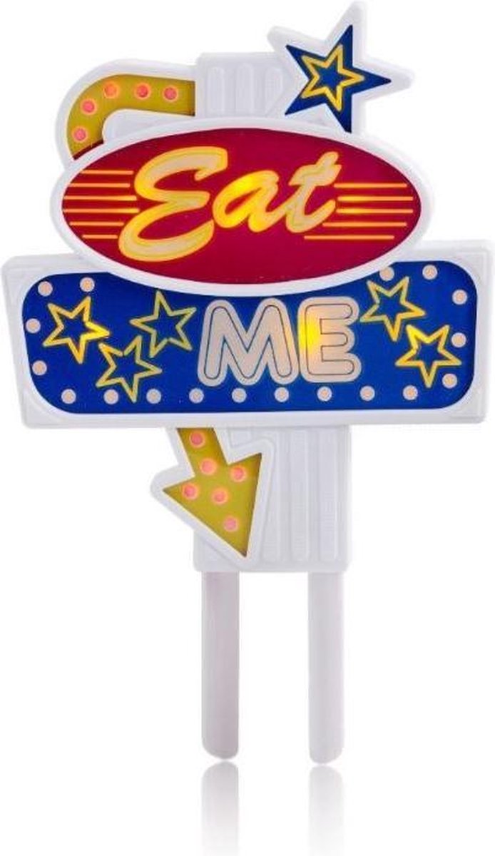 Suck Uk Foodtopper Eat Me Led 5,2 X 4,6 Cm