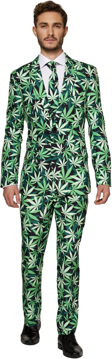 Suitmeister Cannabis - Heren Halloween Kostuum - Maat XL