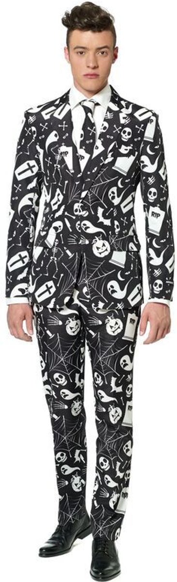 Suitmeister Halloween Black Icons- Kostuum - Maat - L