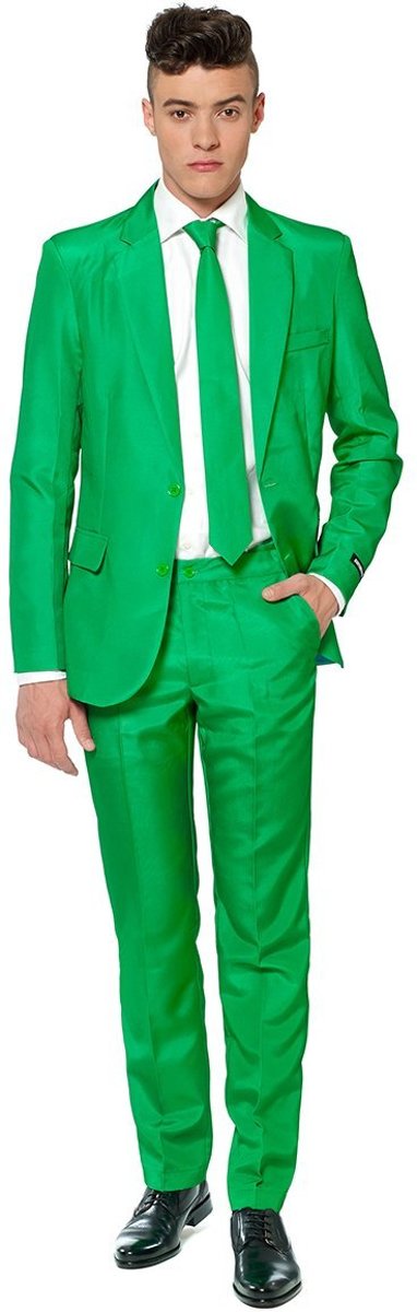 Suitmeister Solid Green- Kostuum - Maat - L