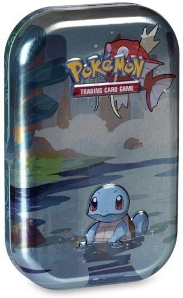 Tcg Kanto Friends Mini Tin - Squirtle Pokemon Trading Card Game POKEMON