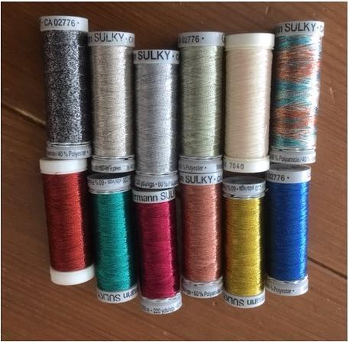 Sulky borduurgaren - Metallic - assortiment