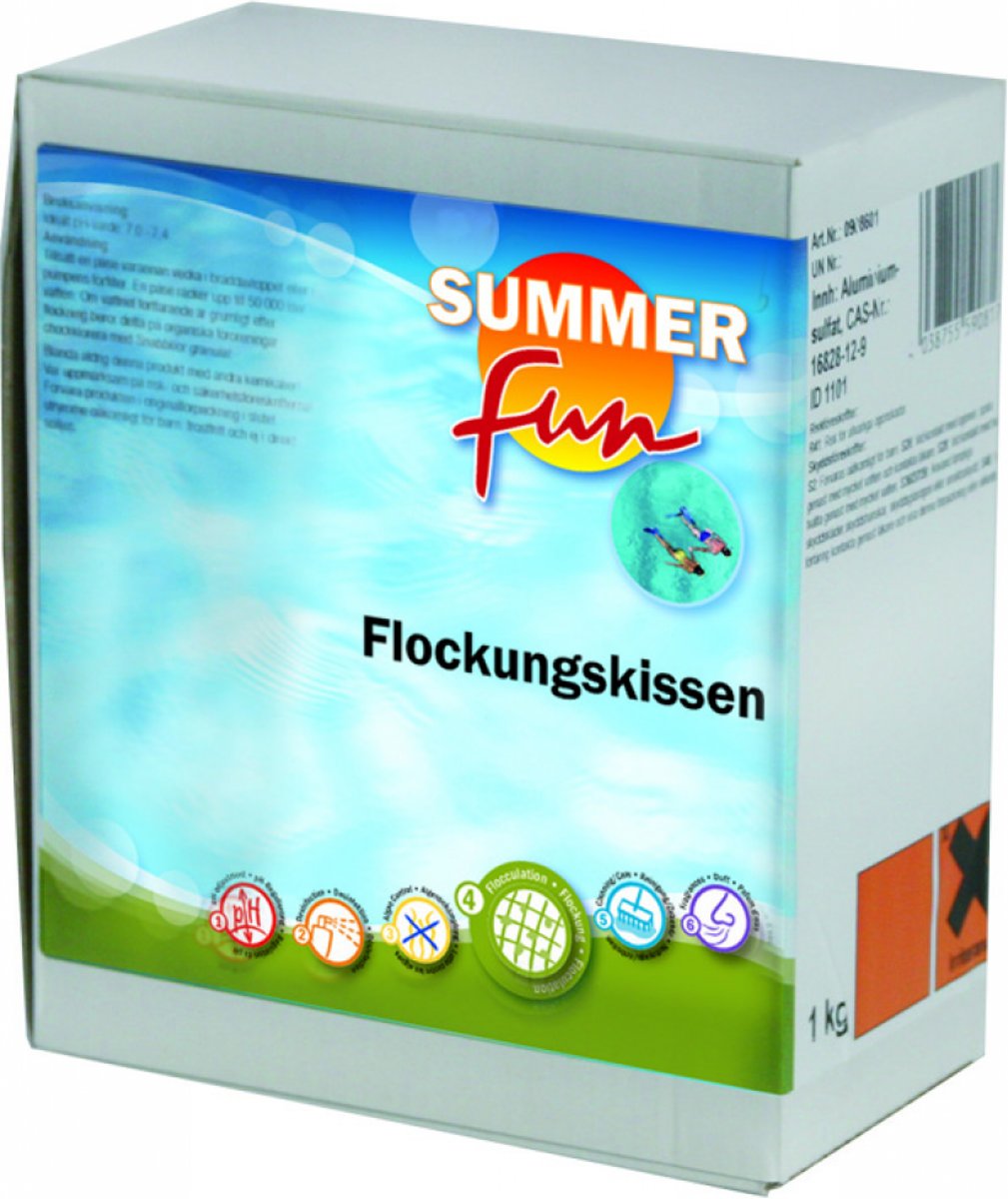 Summer Fun Floc Cartouche 1 kg 8 x 125g