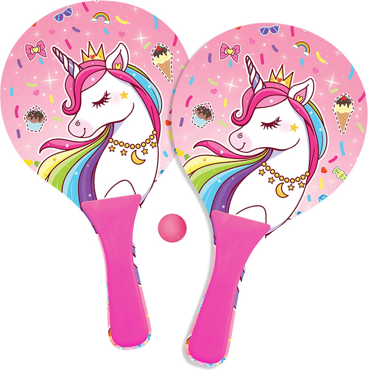 Beachball set unicorn