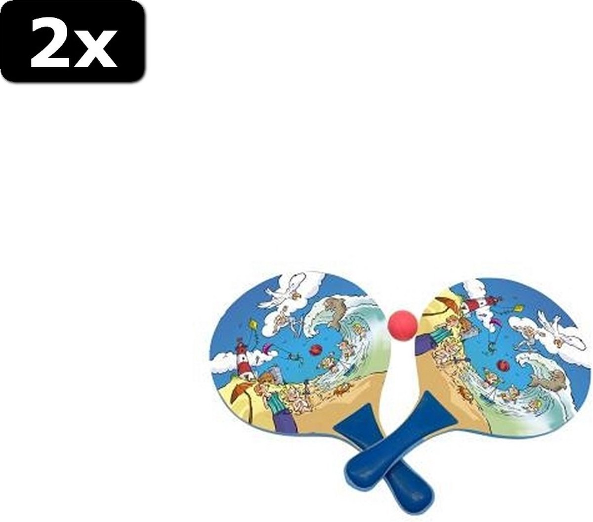 2x Summertime Beachball Set Strand