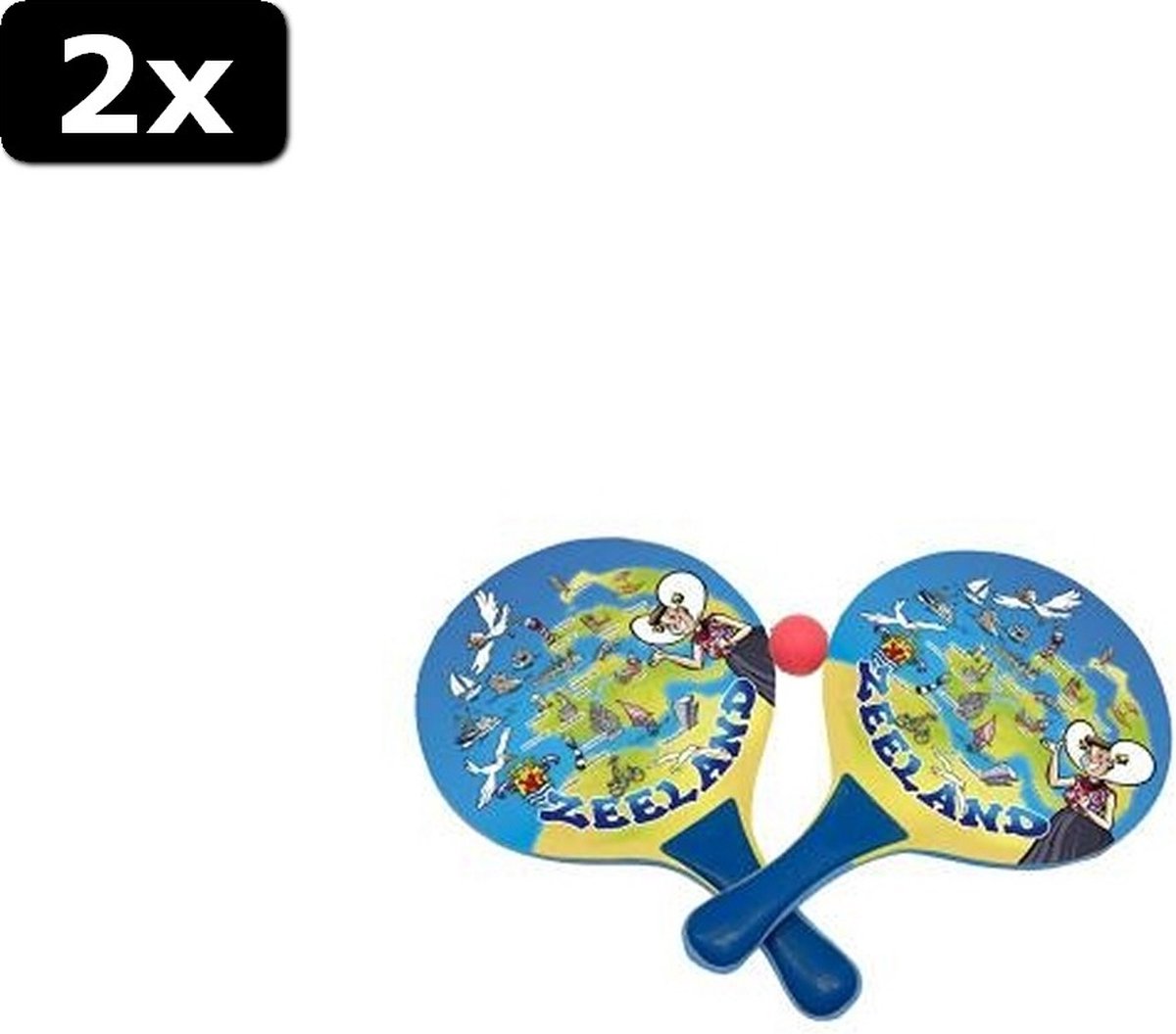 2x Summertime Beachball Set Zeeland