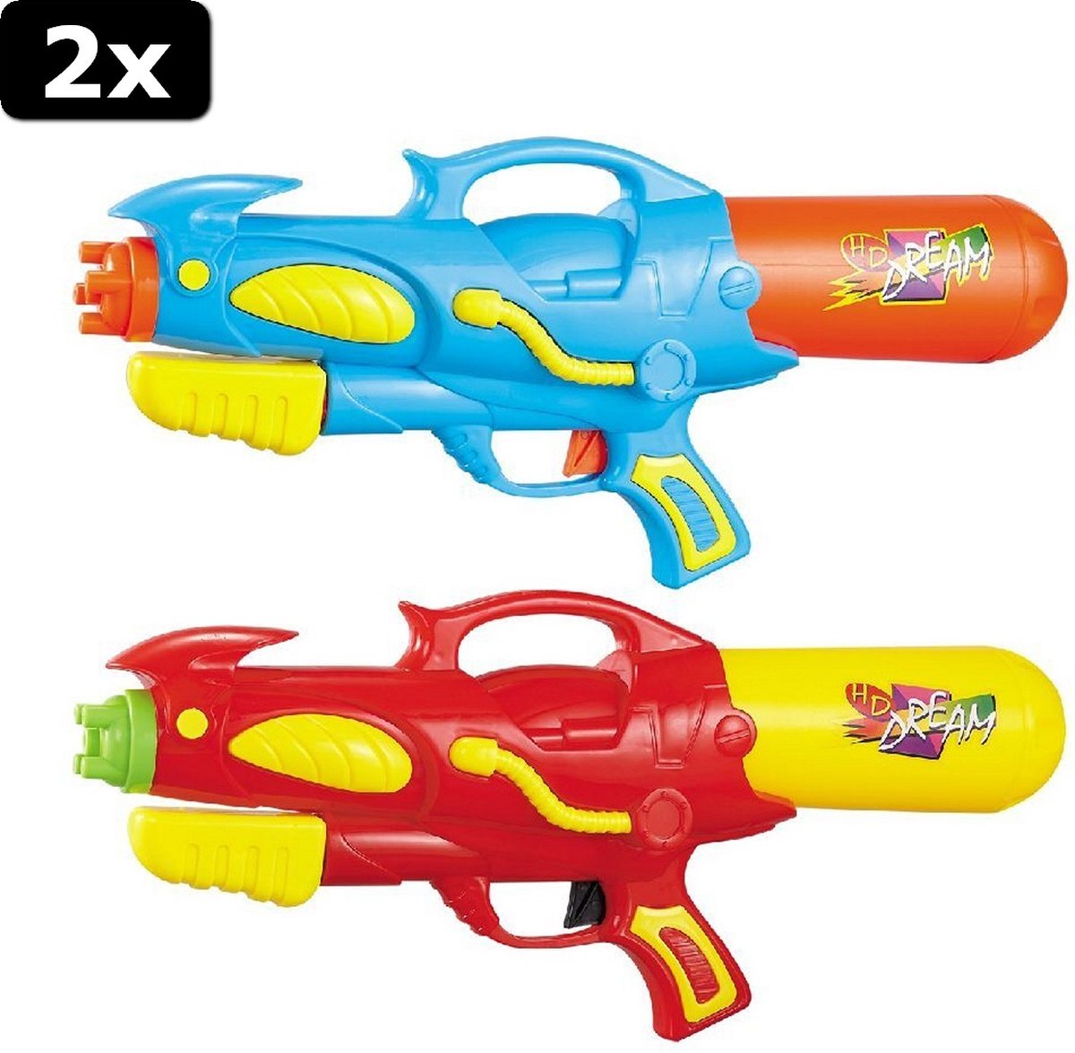 2x Summertime XL Waterpistool 50 cm Assorti